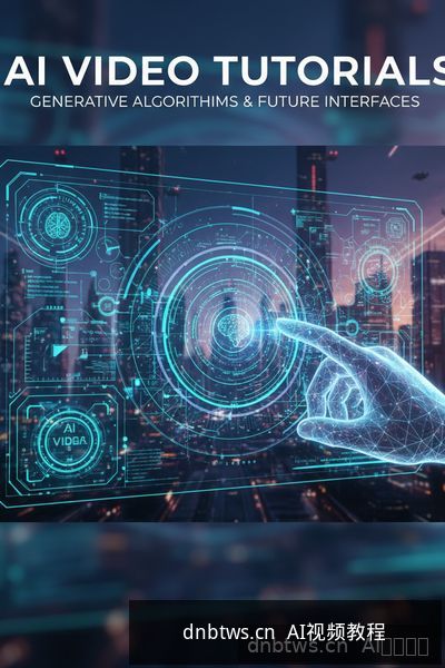 dnbtws.cn AI视频教程：用AI一键生成短视频
