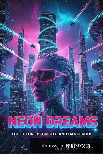 dnbtws.cn 特色原创3D视频特效：赛博城市